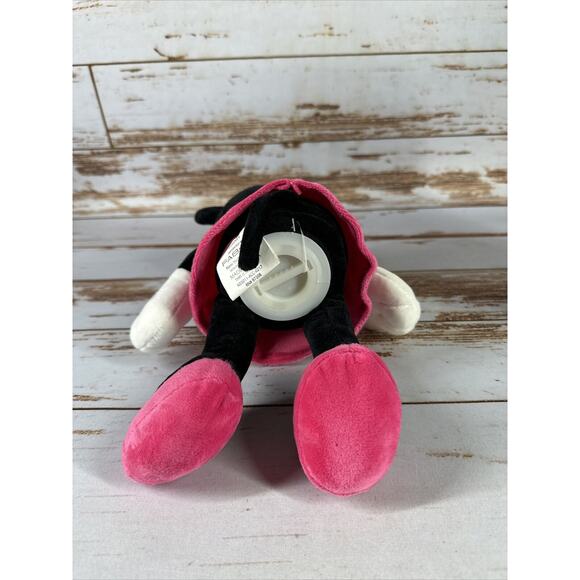 Disney Minnie Mouse Coin Bank 12” Plush Piggy Bank Stuffed Pink - Picture 3 of 3